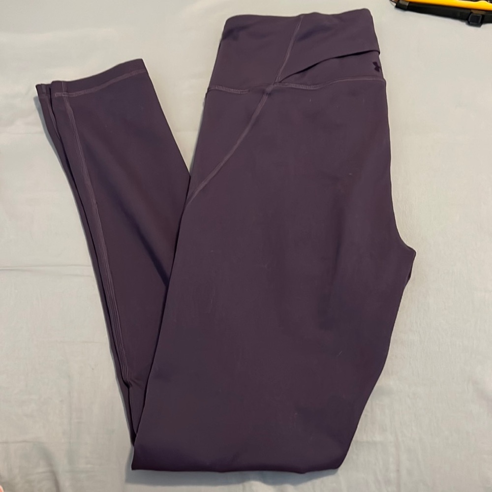 Full length UA purple leggings